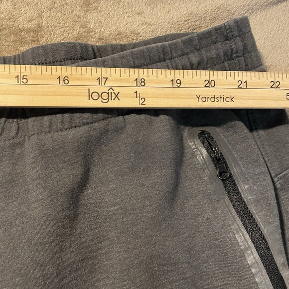 Old Navy Active Sweatpants Men's XXL 2X Dynamic Fleece Gray Zip Pockets Joggers - Picture 5 of 7